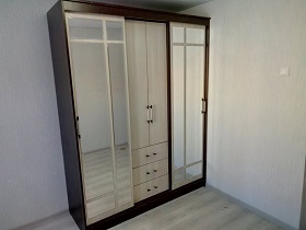 Сборка шкафа-купе с 2 дверями в Семилуки