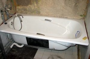 Установка стальной ванны в Семилуки