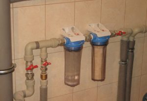 Установка проточного фильтра для воды в Семилуки